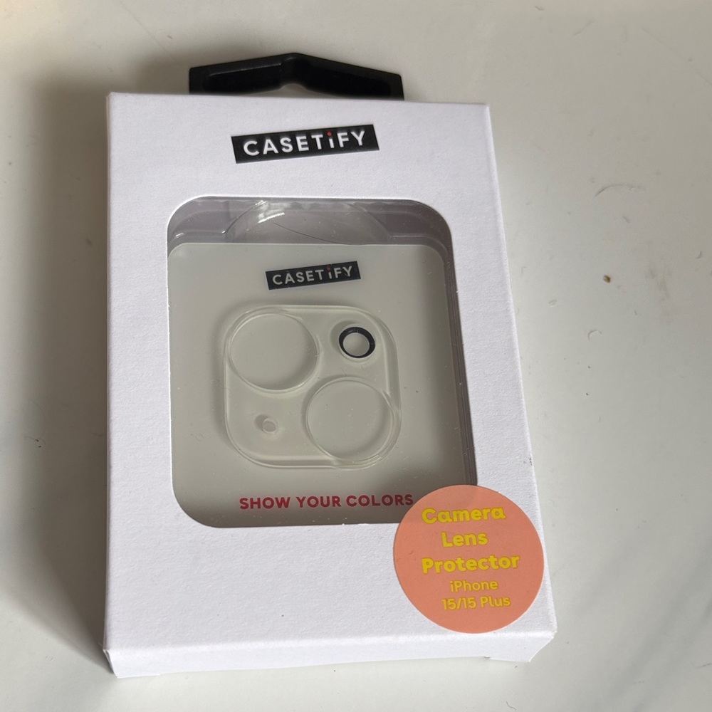 Casetify Clear Camera Privacy Cover for iPhone 15/15 Plus